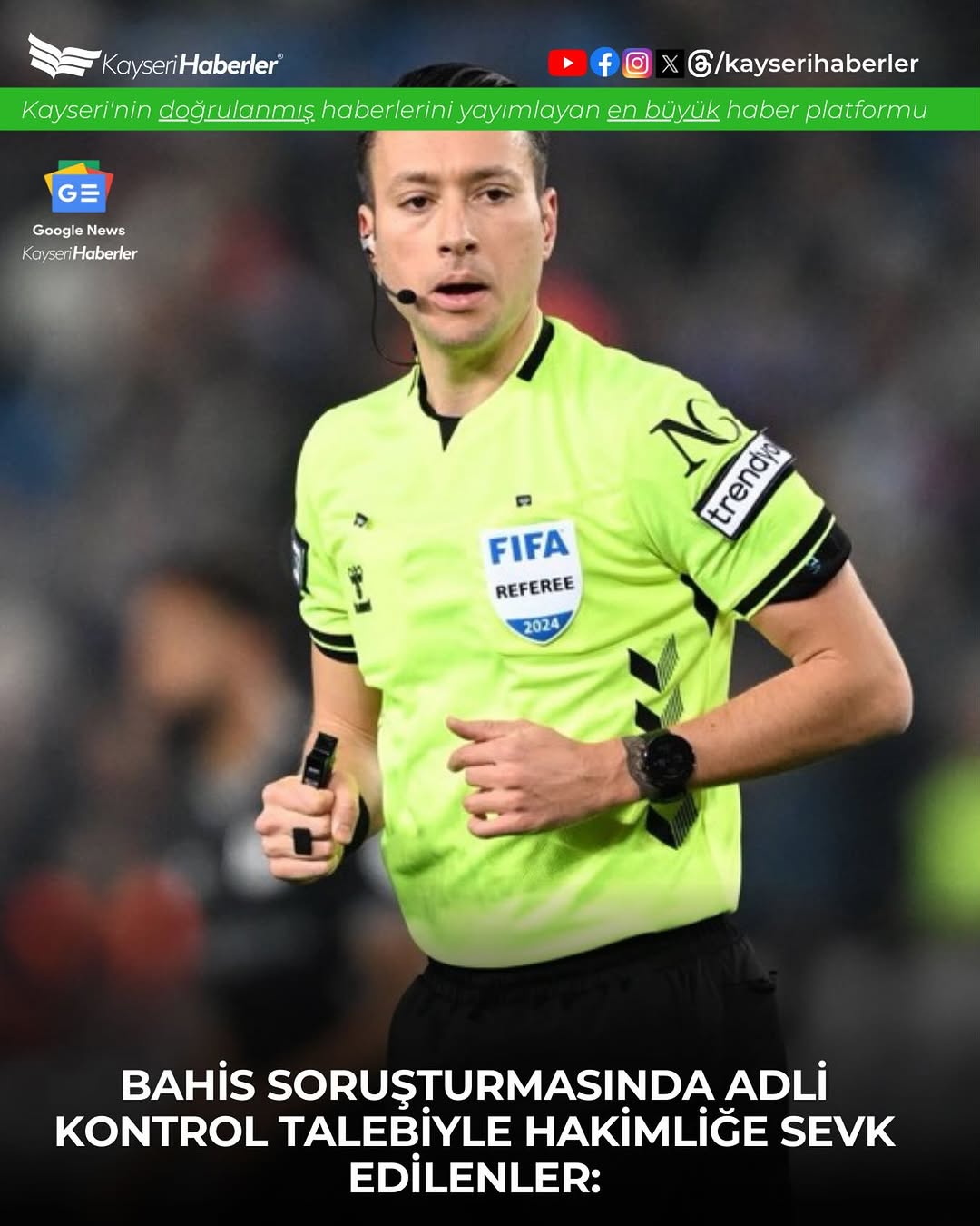 Kayseri'de Bahis Operasyonu: 10 Kişi Adli Kontrol Talebiyle Hakimliğe Sevk Edildi