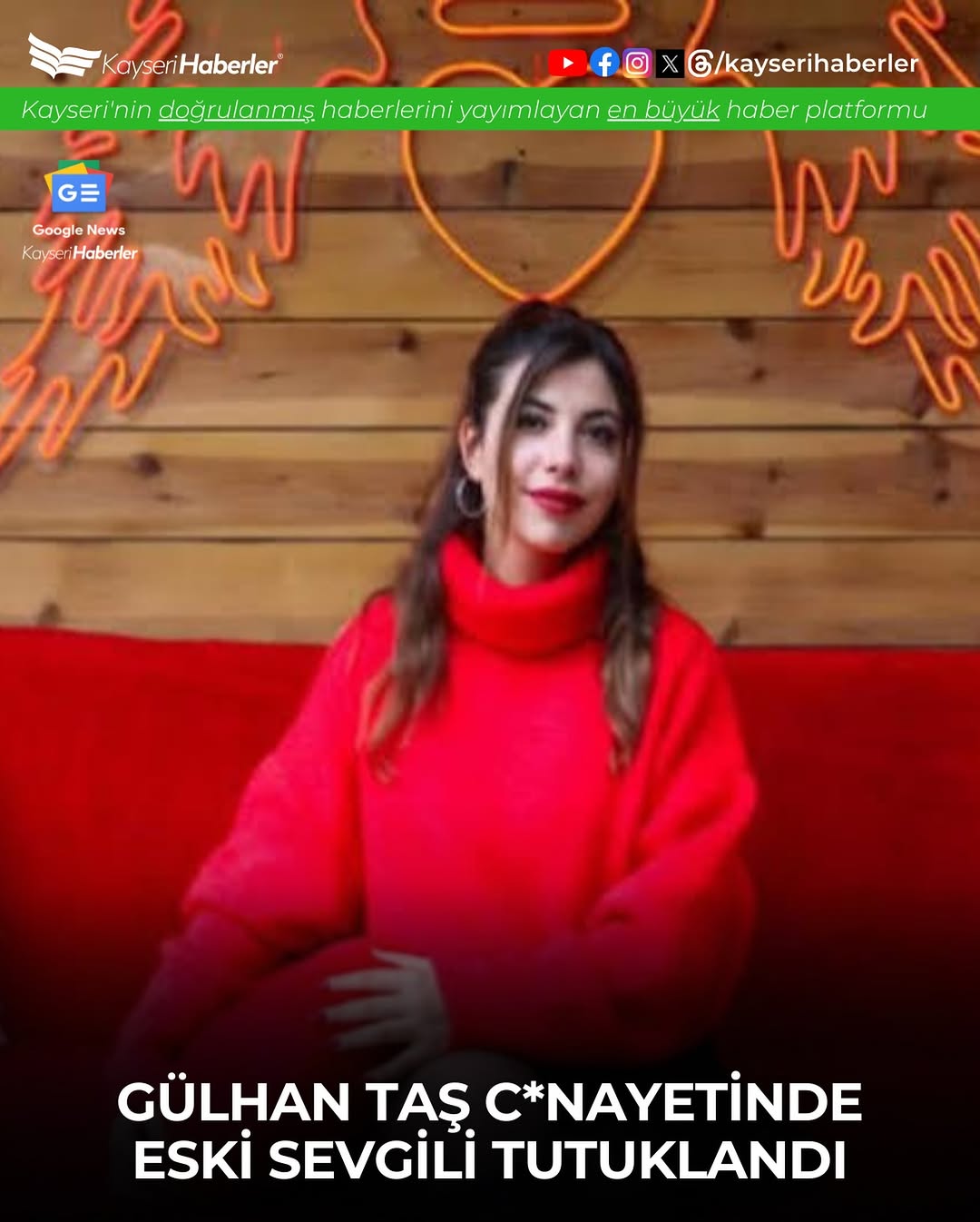 Kayseri'de Eski Sevgili Tartışması: Gülhan Taş Bıçaklanarak Hayatını Kaybetti