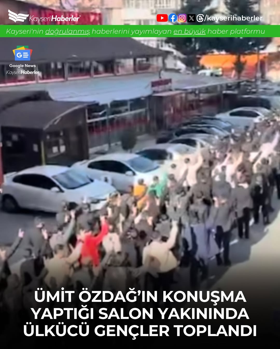 Zafer Partisi Kayseri Mitinginde Güvenlik Önlemleri Üst Düzeydeydi