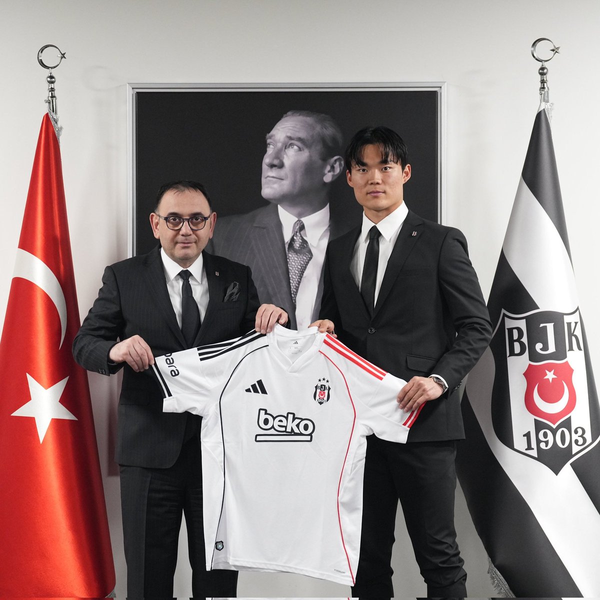 Beşiktaş, Güney Koreli Futbolcu Hyeongyu Oh'u Kadrosuna Kattı