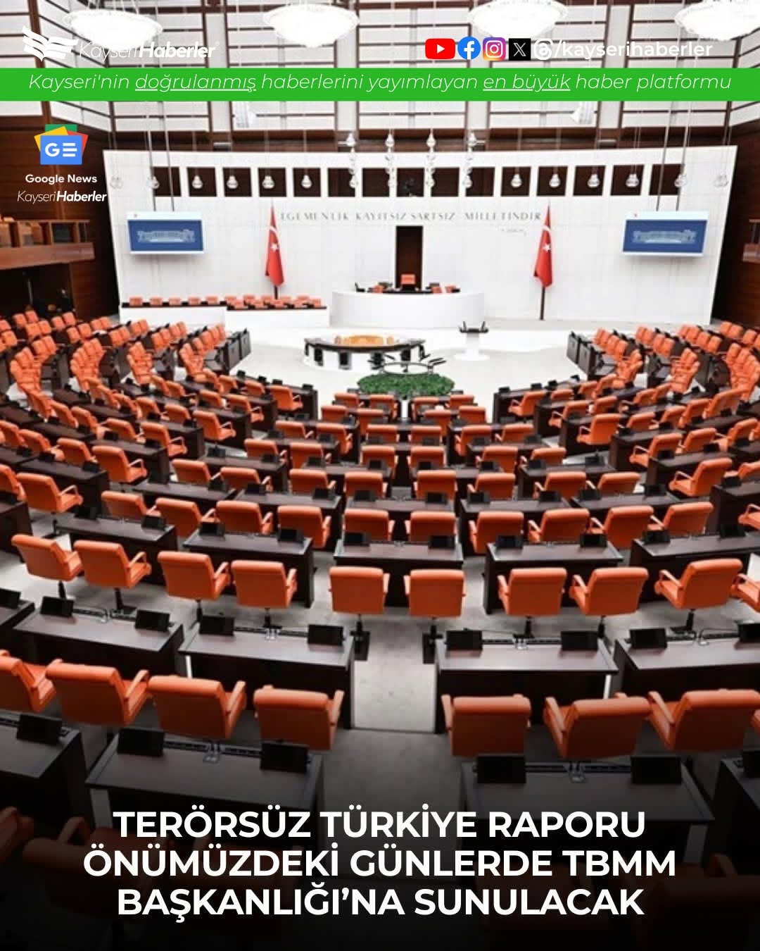 TBMM'nin Terörsüz Türkiye Raporu Önümüzdeki Günlerde Oylanacak