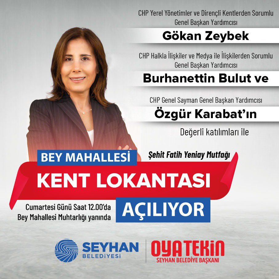 Seyhan Belediyesi'nden Yeni Kent Lokantası Açılışı