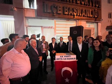 Bakan İbrahim Yumaklı Dörtyol'da Vatandaşlarla Buluştu