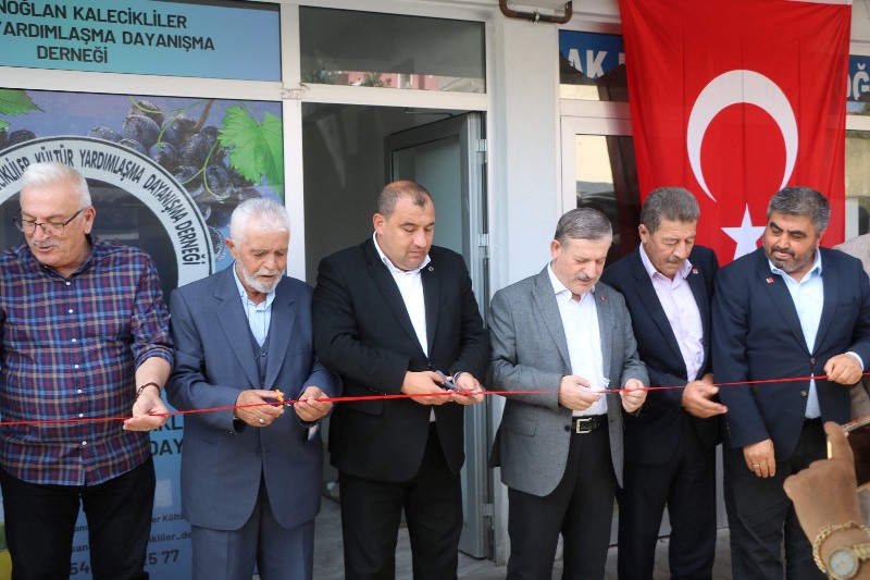 İlçe Kaymakamı Sayın Cemal Hüsnü Çaykara, Dernek Açılış Törenine Katıldı