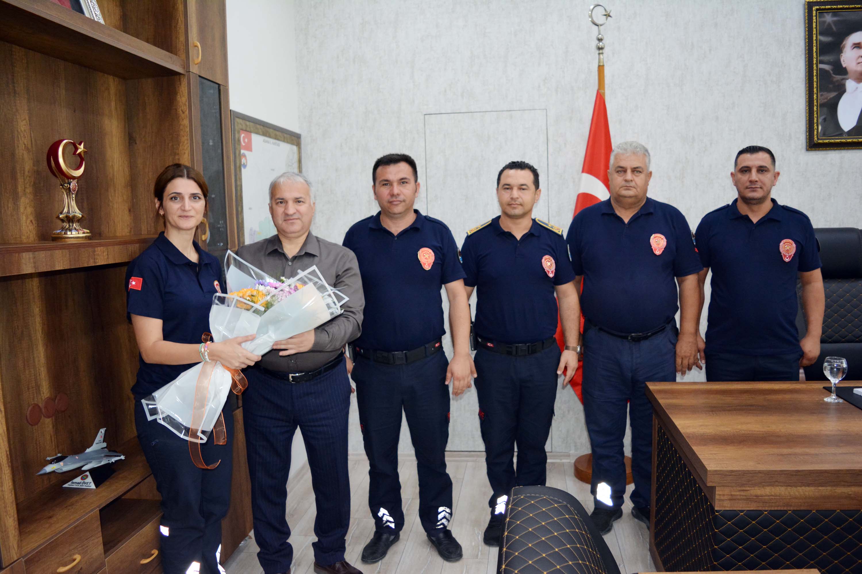 Adana Büyük Şehir Belediyesi İtfaiye Daire Başkanlığı, İtfaiyeciler Haftası'nı Kutladı