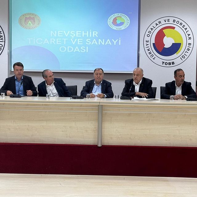 Nevşehir Ticaret ve Sanayi Odası Meclis Toplantısı Yapıldı