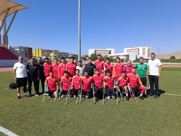 Türkiye Ampute Futbol Takımı, Kırşehir'de Hazırlıklarını Sürdürüyor