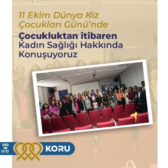 Dünya Kız Çocukları Günü'nde Kadın Sağlığı Semineri Düzenlendi