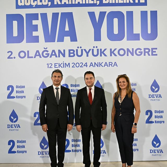 Ali Babacan, DEVA Partisi Genel Başkanı Olarak Yeniden Seçildi