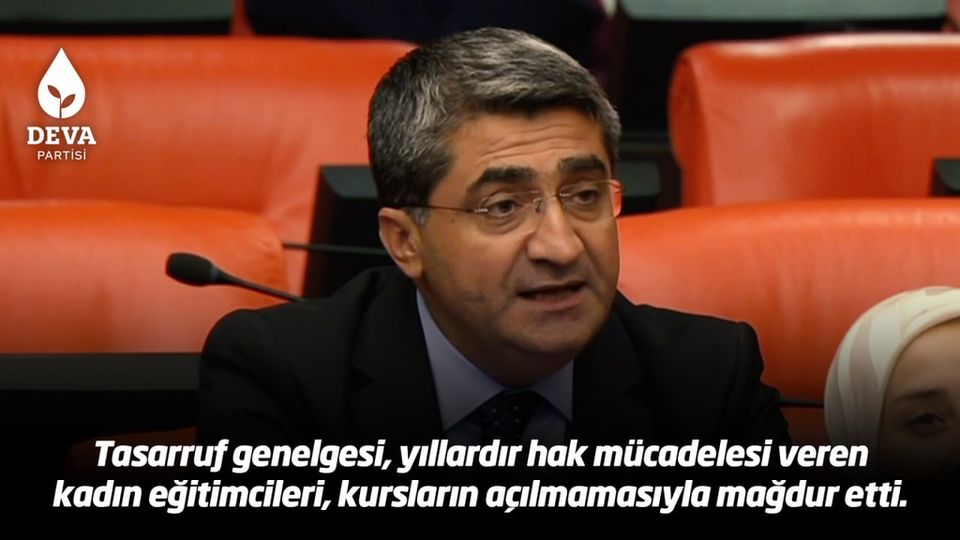 Mehmet Emin Ekmen, kadın eğitimcilerin sorunlarını dile getirdi