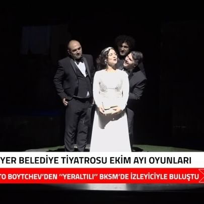 Sarıyer Belediye Tiyatrosu, Yeraltılı Oyununu Sahneledi