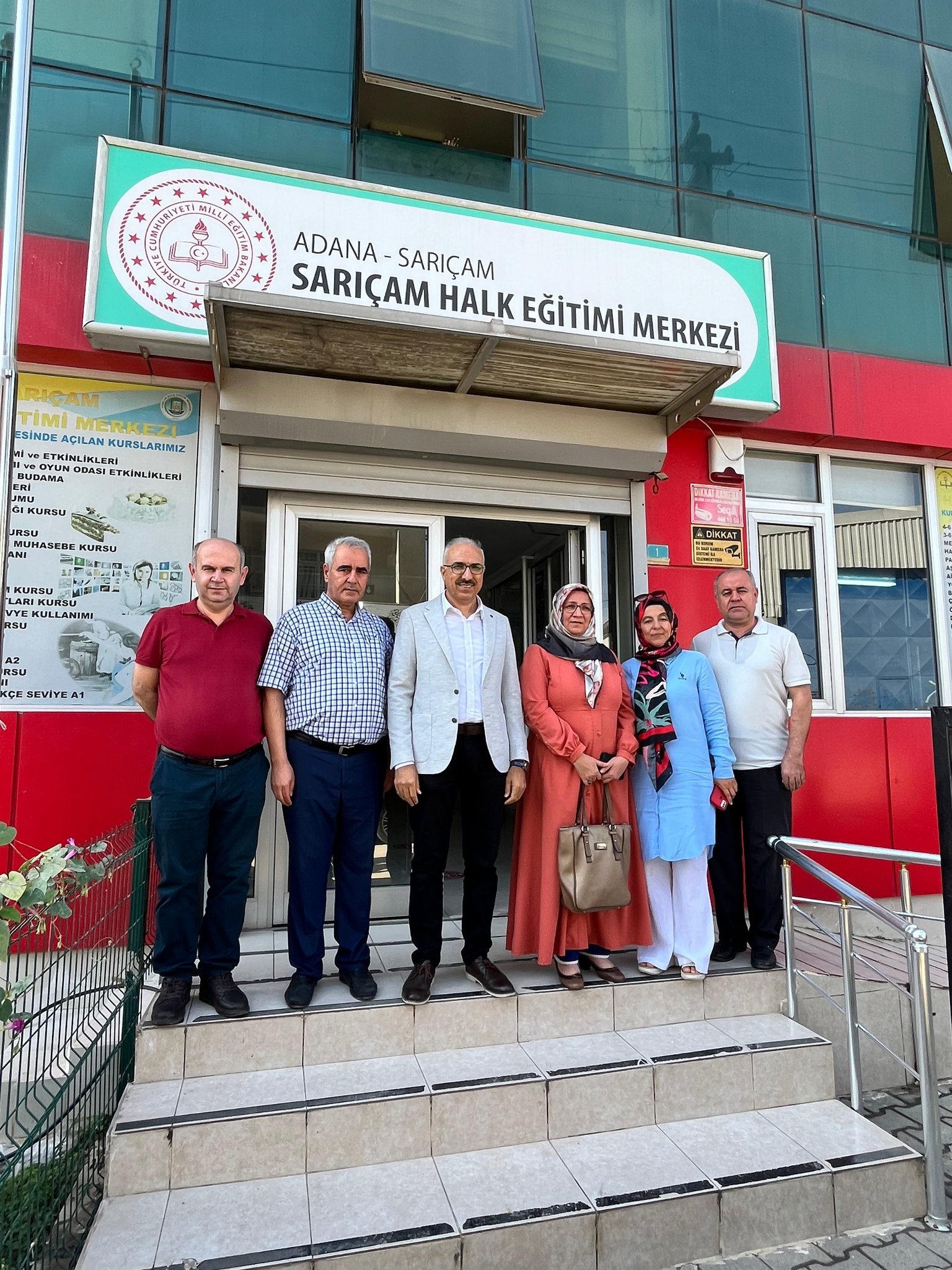 Adana'nın Sarıçam ilçesinde Halk Eğitimi Merkezi Ziyareti Gerçekleşti