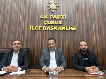 Ak Parti Çubuk İlçe Başkanlığı Toplantısı Yapıldı