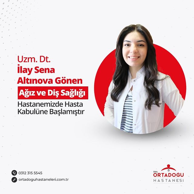 Uzm. Dt. İlay Sena Altınova, Gönen Ağız ve Diş Sağlığı Bölümü'nde Hizmete Başladı