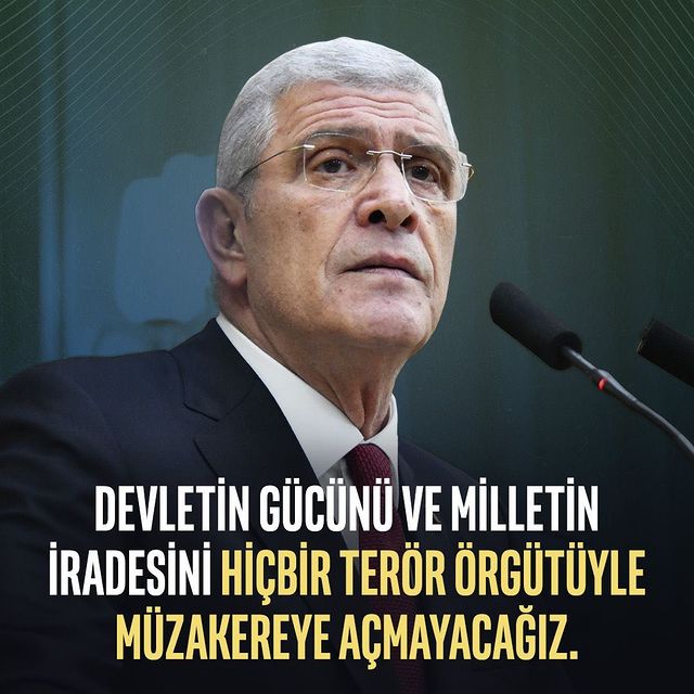 İyi Parti İzmir Milletvekili Müsavat Dervişoğlu: Türkiye Terörle Mücadelede Kararlı