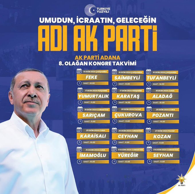 AK Parti İlçe Kongreleri Sonuçlandı!