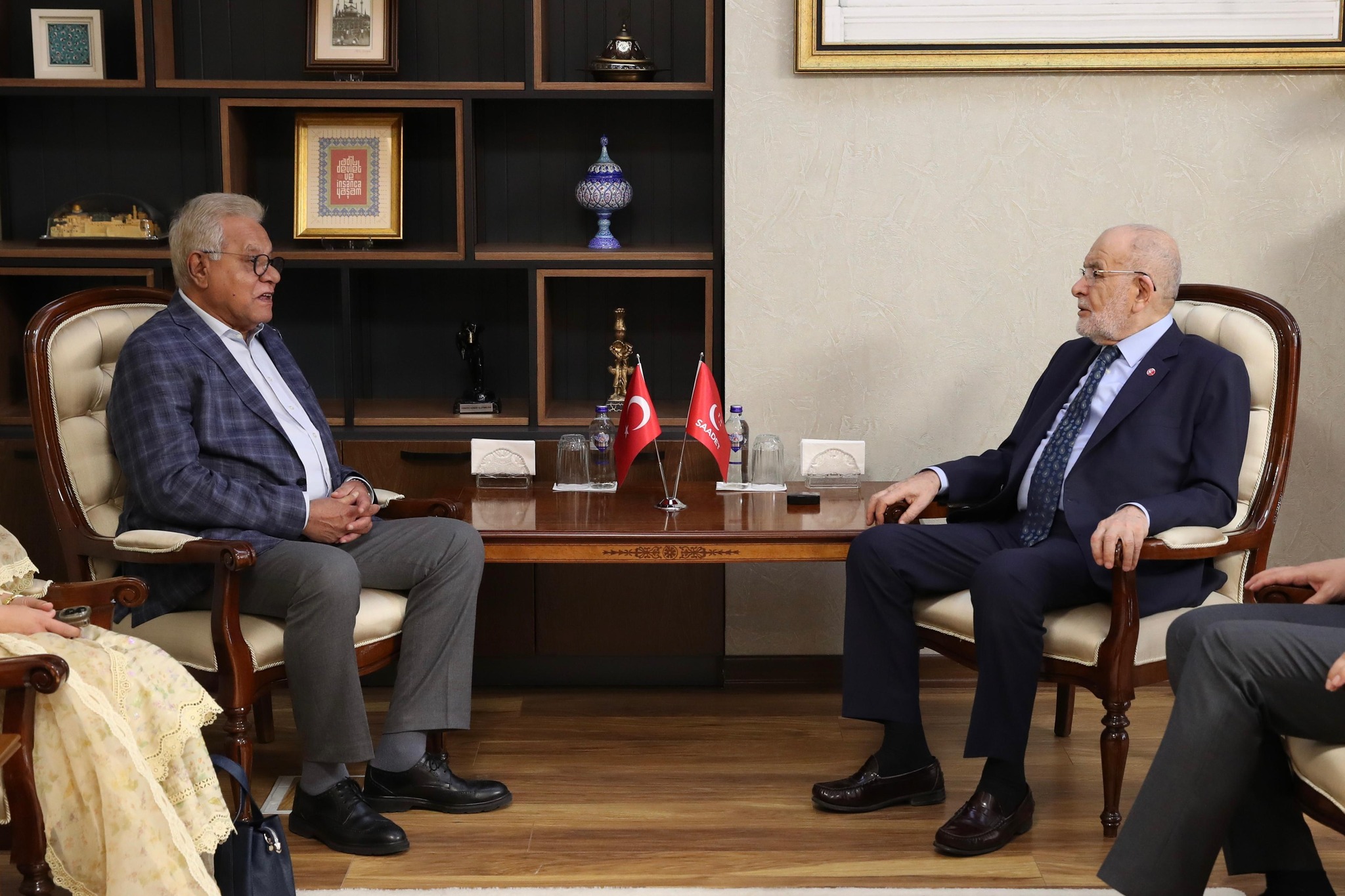 Pakistan Büyükelçisi, Temel Karamollaoğlu'nu Ziyaret Etti