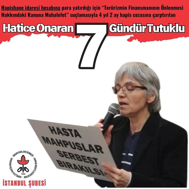 Hatice Onaran'ın Hak İhlalleri Gündemde