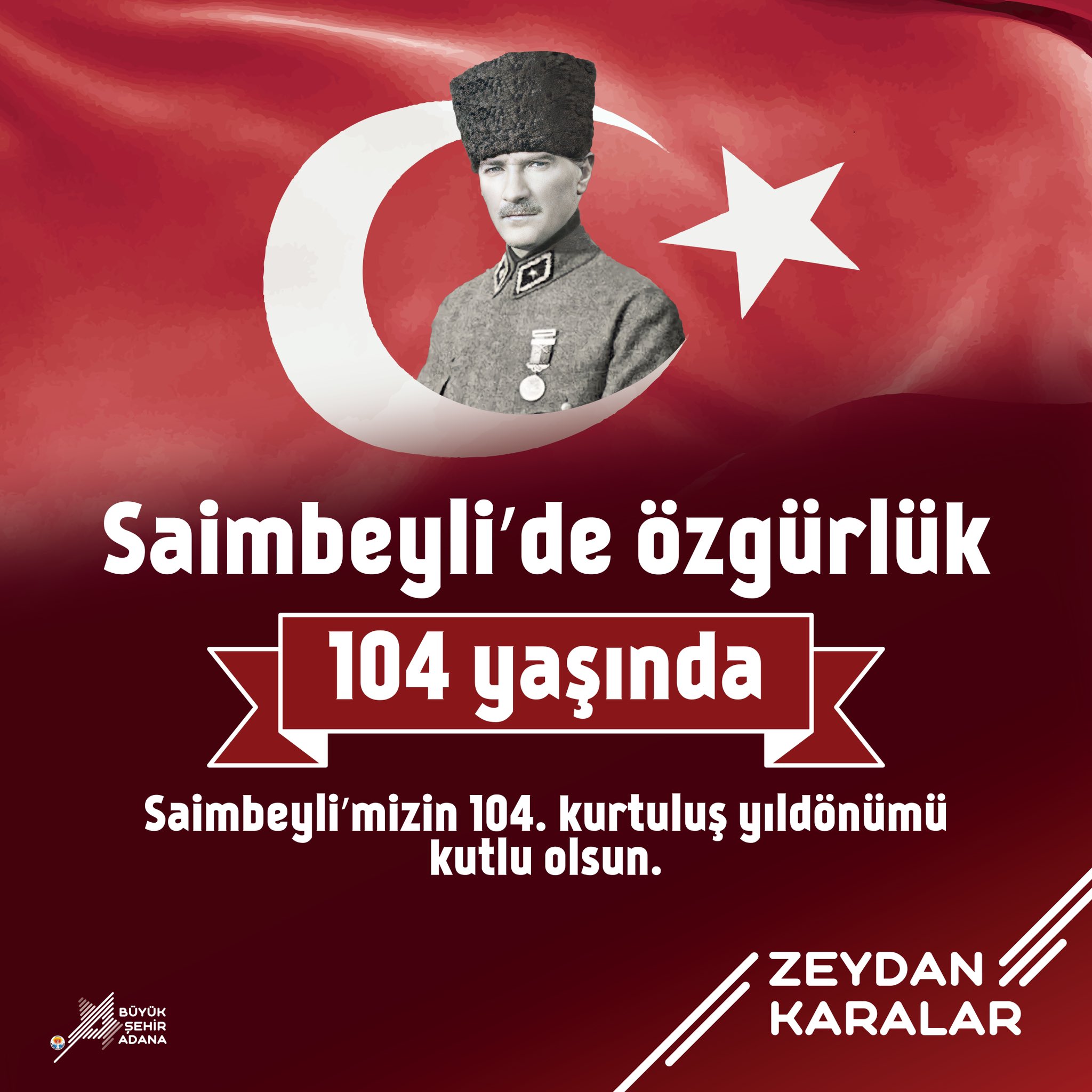 Saimbeyli'nin Kurtuluşu Kutlandı