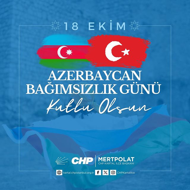 Azerbaycan'ın Bağımsızlık Günü Kutlu Olsun!