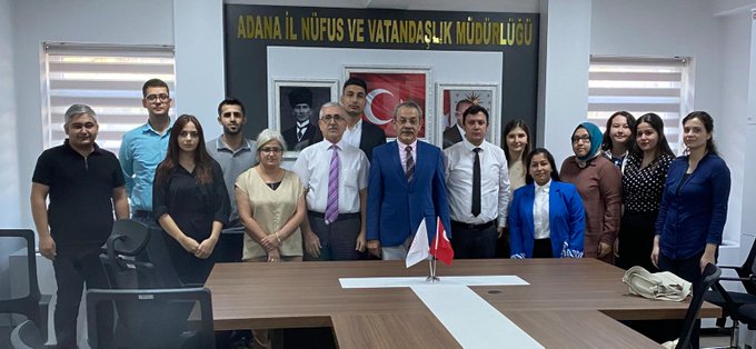 Adana İl Nüfus ve Vatandaşlık Müdürlüğü Personeli Eğitime Alındı