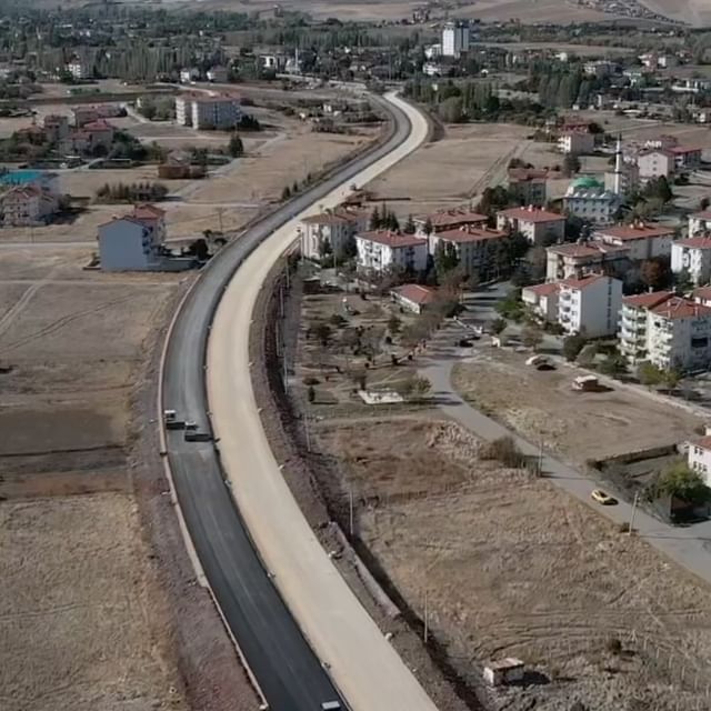 Çubuk-Şabanözü Karayolunda Sıcak Asfalt Çalışmaları Devam Ediyor