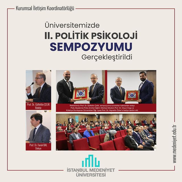 İkinci Politik Psikoloji Sempozyumu Gerçekleştirildi