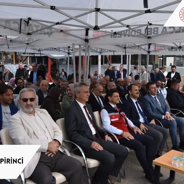 Coğrafi İşaretli Çatalca Ormanlı Pirinci'nin Hasat Töreni Gerçekleştirildi