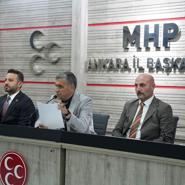 MHP Ankara İl Başkanı Alparslan Doğan, İl Yönetimi ve İlçe Başkanlarıyla İstişare Toplantısı Gerçekleştirdi