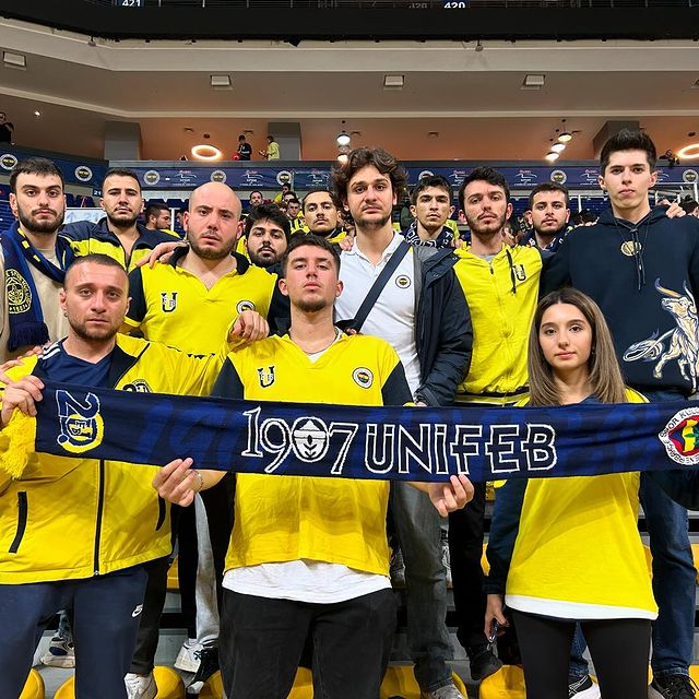 1907 ÜNİFEB, Fenerbahçe Beko ve Panathinaikos Arasındaki Maça Destek Verdi