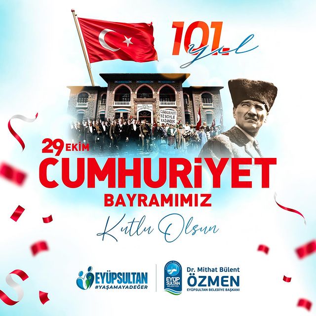 Cumhuriyetimizin 101. Yılı Kutlandı