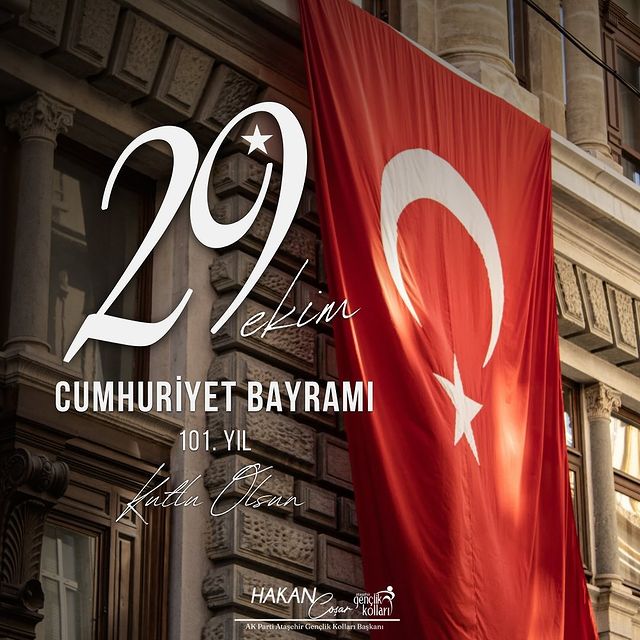 Türkiye Cumhuriyeti'nin 101. Yıl Dönümü Coşkuyla Kutlandı