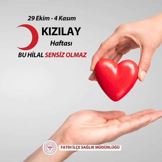 Kızılay Haftası'nda İyilik Vurgusu