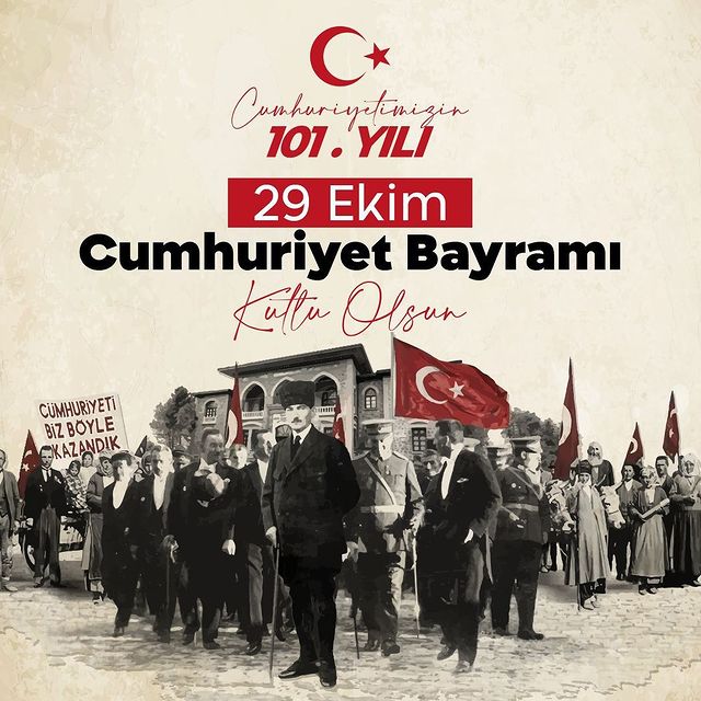 29 Ekim Cumhuriyet Bayramı Coşkuyla Kutlanıyor