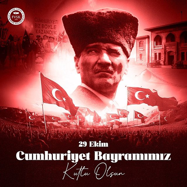 Türkiye Cumhuriyeti'nin 101. Kuruluş Yıl Dönümü Kutlanıyor