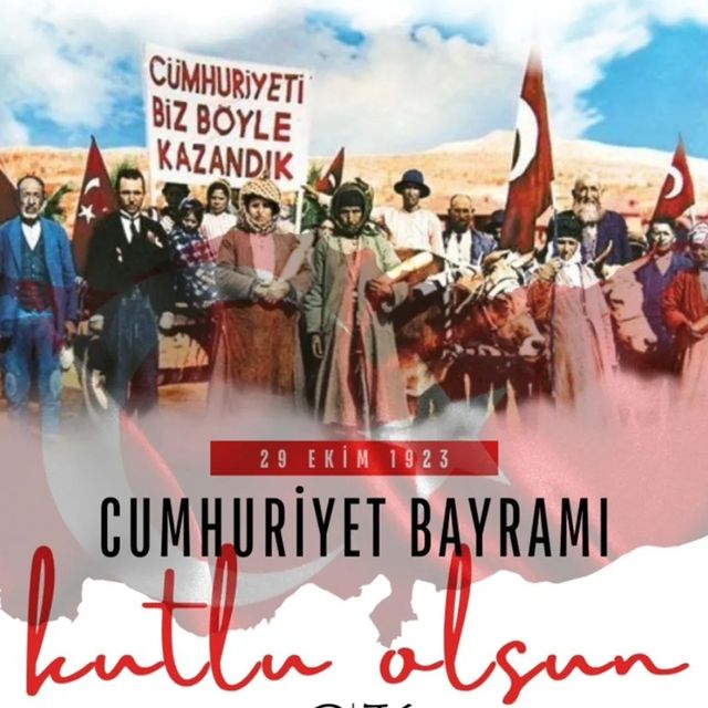 29 Ekim Cumhuriyet Bayramı Kutlu Olsun!