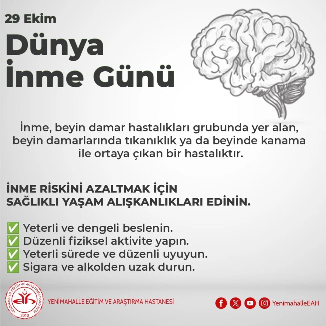 29 Ekim Dünya İnme Günü