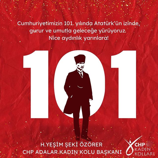 Cumhuriyet Bayramı'nın 101. Yılı Coşkuyla Kutlanıyor