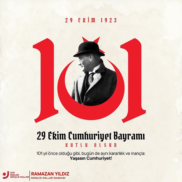 Cumhuriyetimizin 101. Yılı Coşkuyla Kutlandı