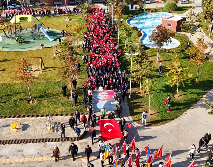 29 Ekim Cumhuriyet Bayramı coşkuyla kutlandı