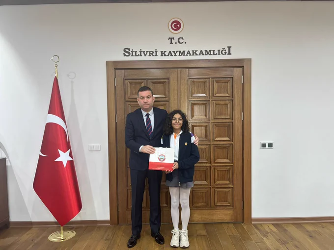 Silivri Bilim ve Sanat Merkezi Öğrencileri Başarılarını Kaymakam Togan İle Kutladı