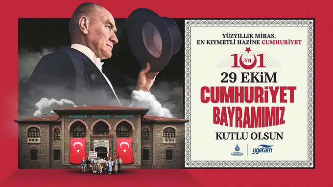 Türkiye Cumhuriyeti'nin 29 Ekim Cumhuriyet Bayramı Kutlanıyor