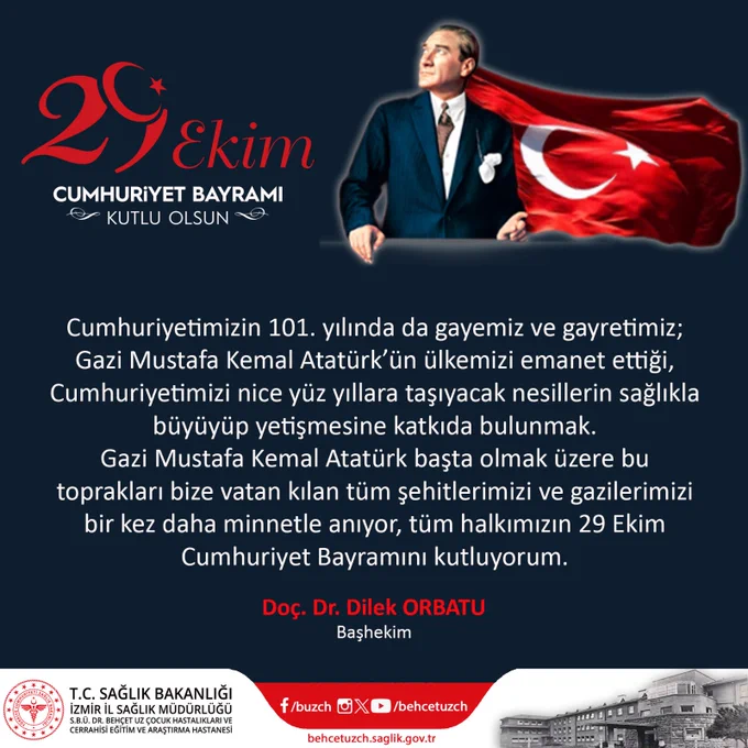 29 Ekim Cumhuriyet Bayramı