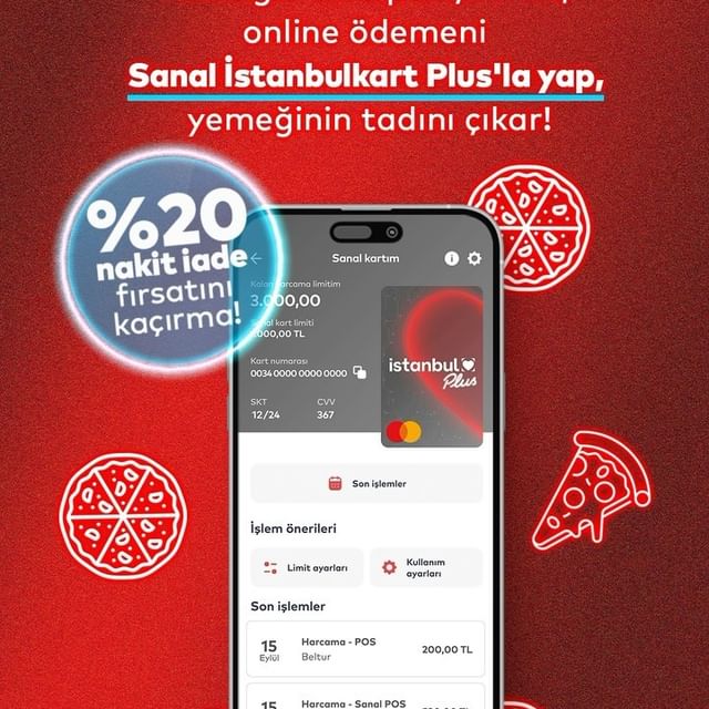 Sanal İstanbulkart Plus İle Hızlı ve Ekonomik Sipariş Verme Avantajı