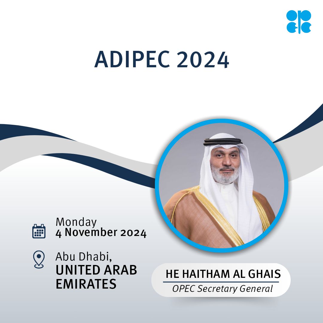 OPEC Genel Sekreteri ADIPEC 2024 Etkinliğine Katılacak