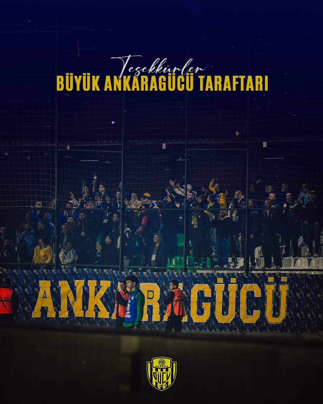 Iğdır'da MKE Ankaragücü Taraftarına Teşekkür