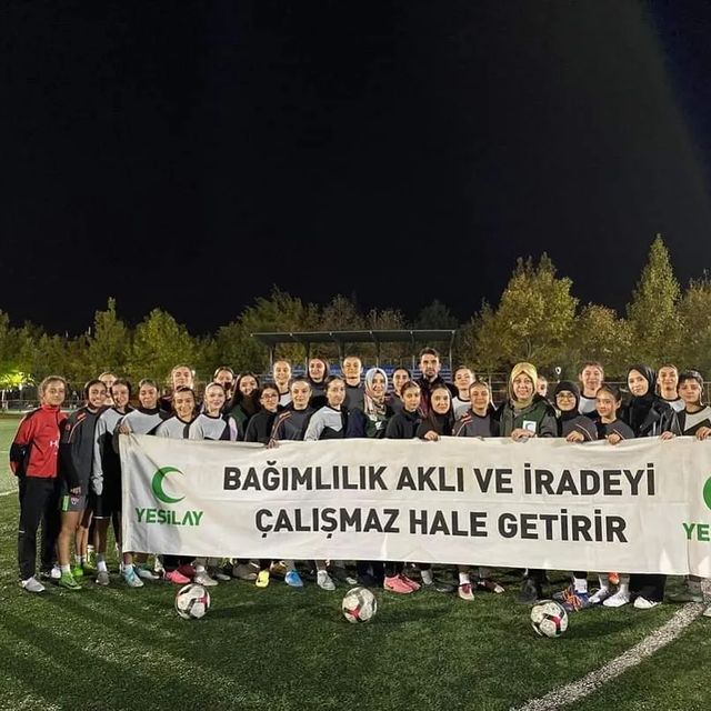 Yeşilay, Kadın Sporuna Destek Veriyor