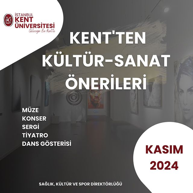 Kasım Ayında Kültür ve Sanat Etkinlikleri