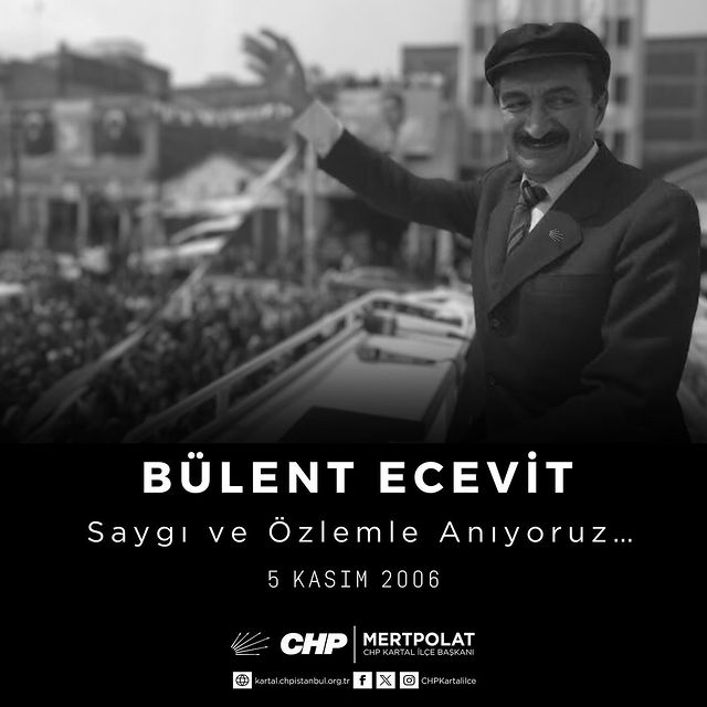 Bülent Ecevit'in Ölüm Yıl Dönümünde Anısı Yaşatılıyor