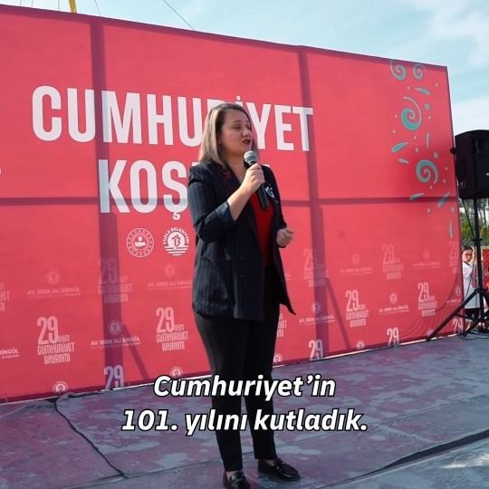 Cumhuriyetin 101. Yılına Özel Koşu Etkinliği